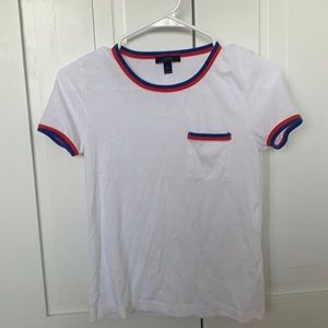White cotton tshirt